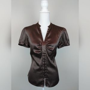 Polka dot blouse size M